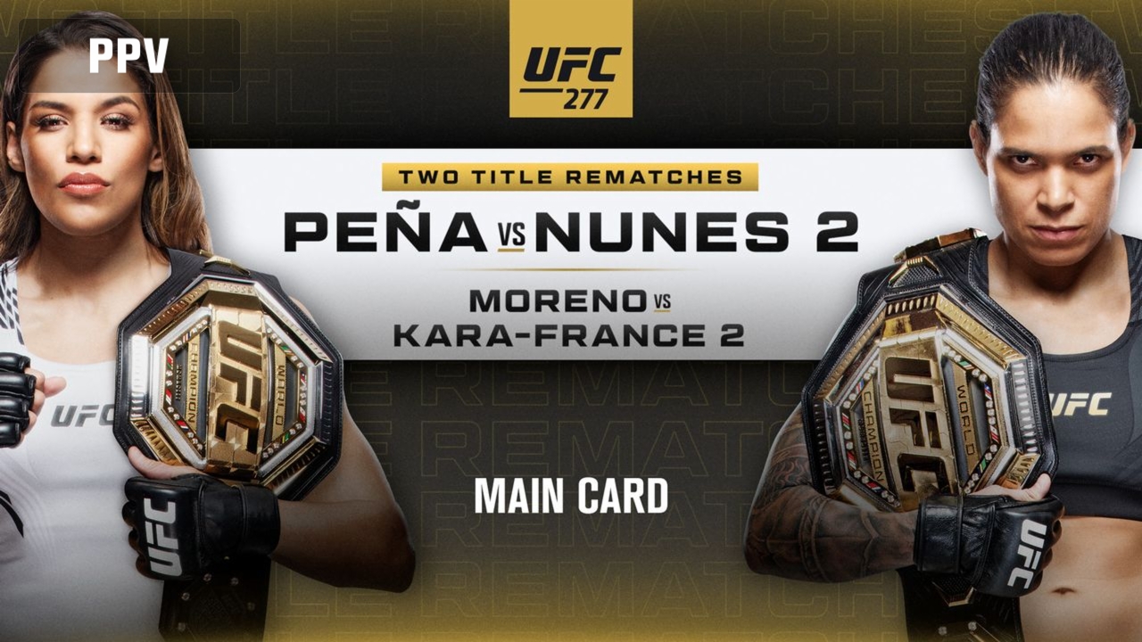 UFC 277: Main Card