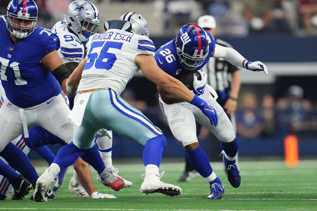 Cowboys vs. Giants DraftKings