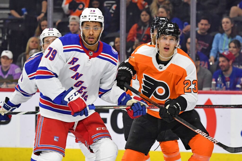 Flyers vs Rangers