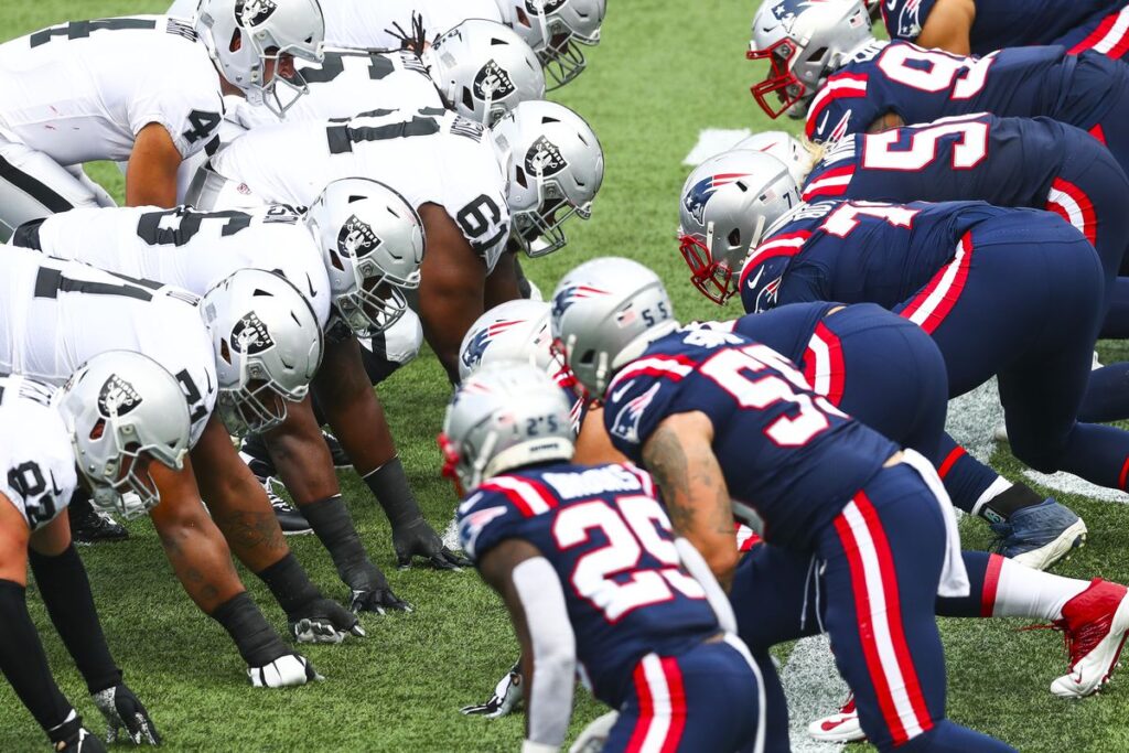 Raiders vs. Patriots