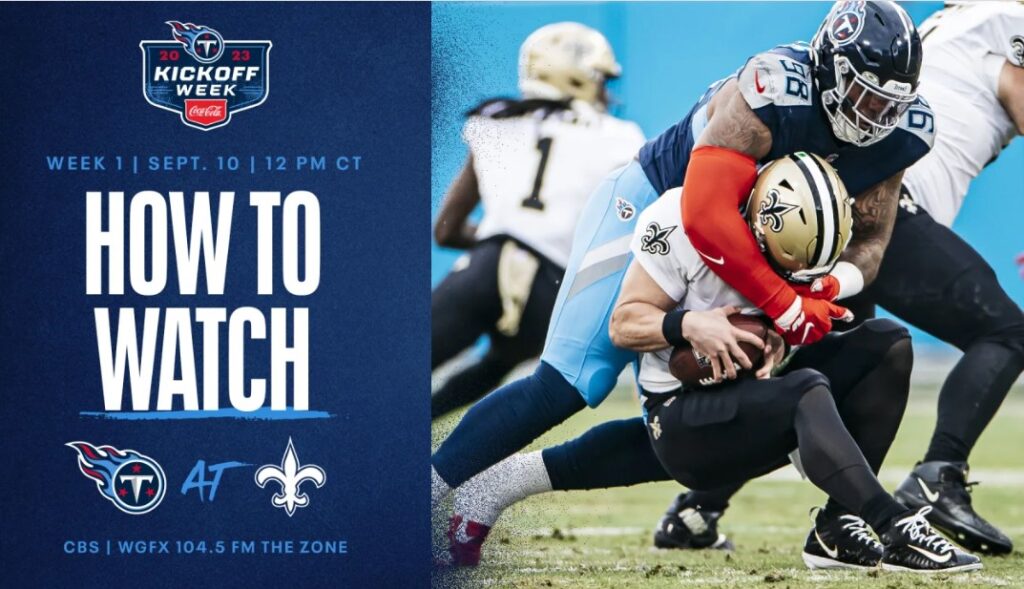 Saints vs. Titans