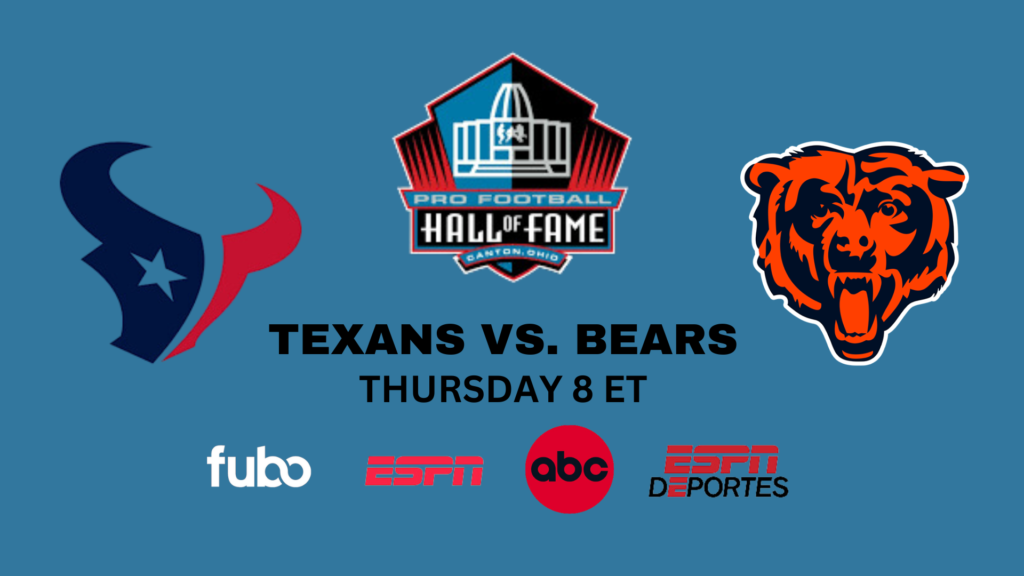 Texans Bears Live 2024