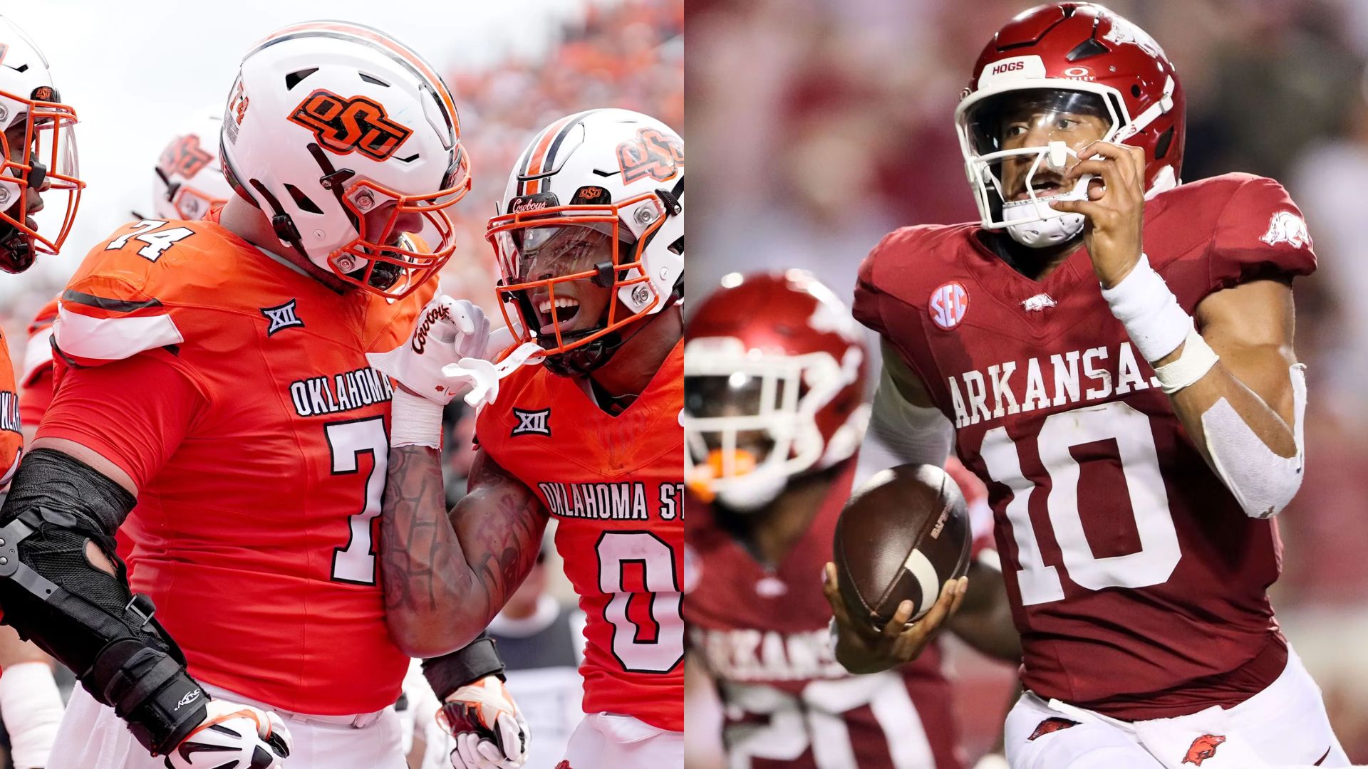 Arkansas Razorbacks vs. Oklahoma State Cowboys